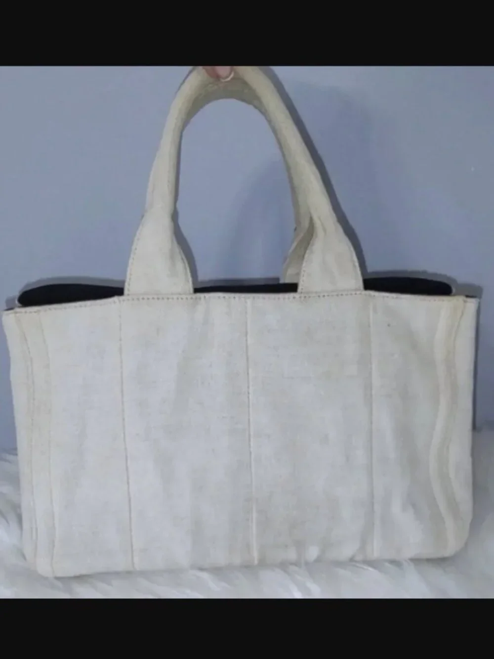 Prada Canapa sunburst large EUC COA